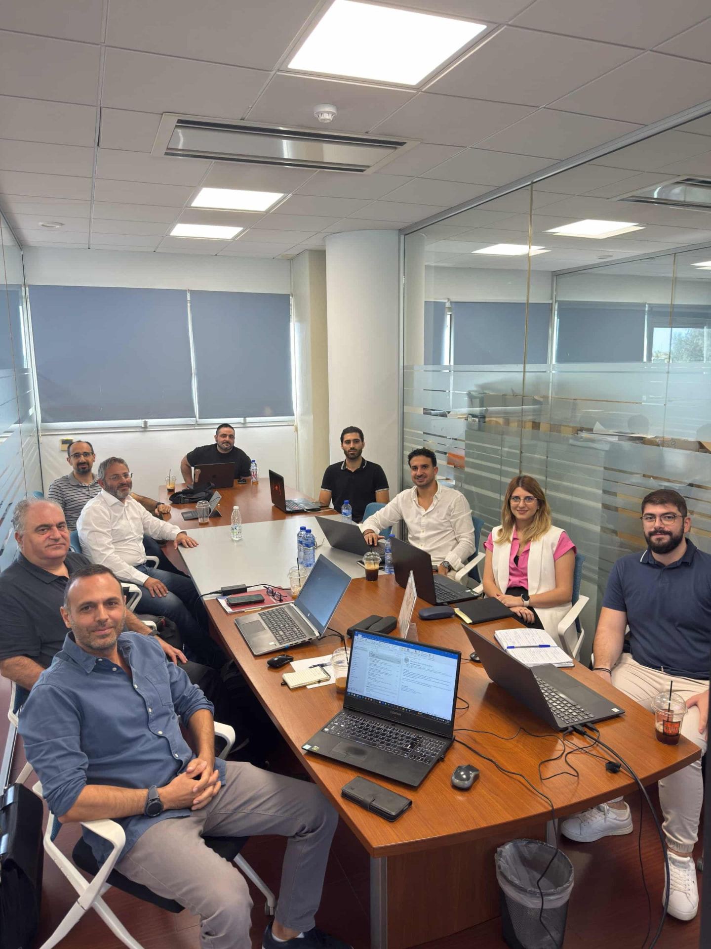 TRUST-ESG consortium workshop at Frederick University with Infocredit Group, Frederick Research Center and Cyprus University of Technology representatives
